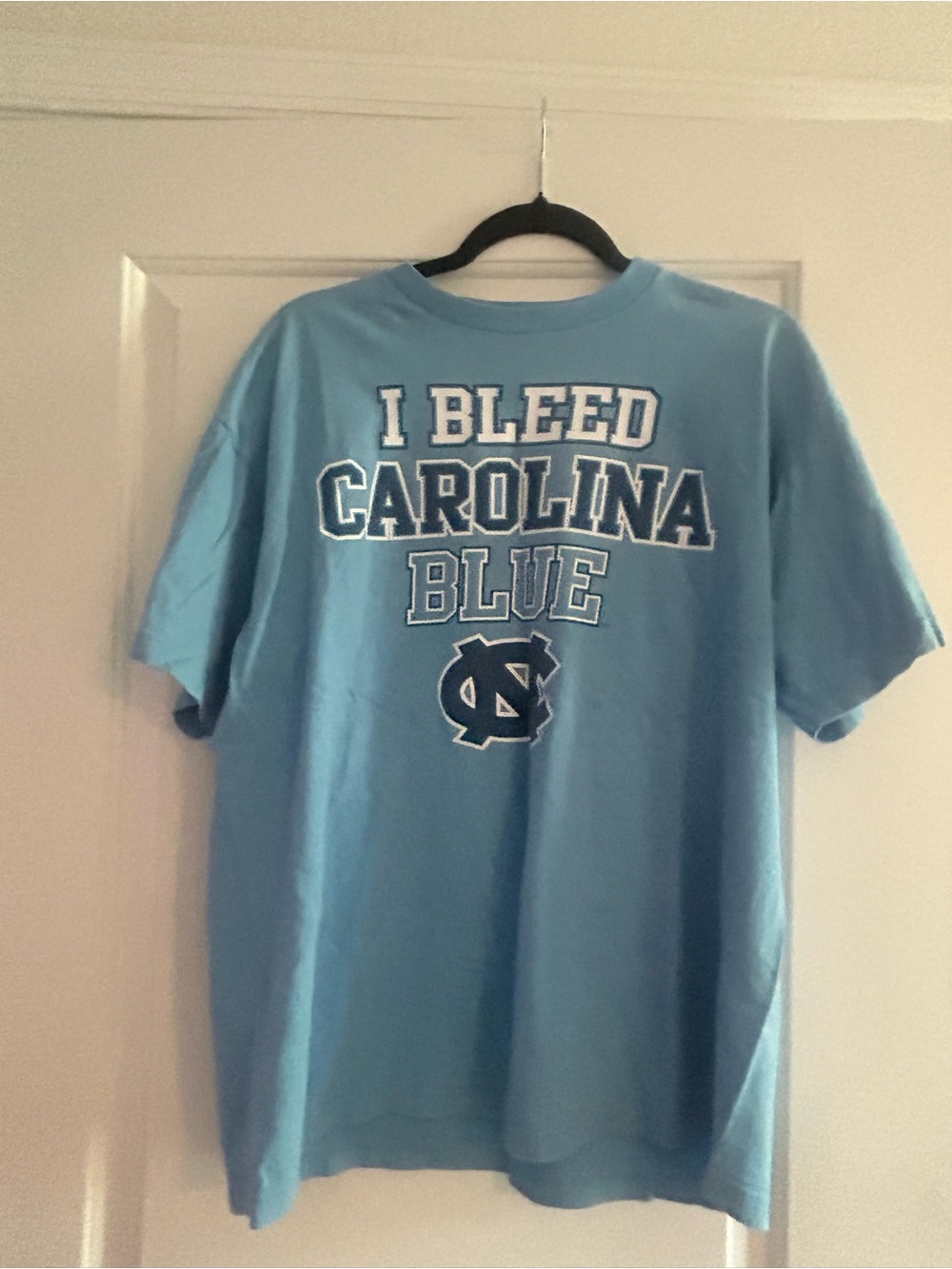 Champs Carolina Blue 'I Bleed Carolina Blue' Short Sleeve Tee